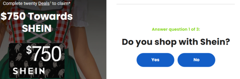 See how you can get a $750 SHEIN Gift Card – (CA) Canada