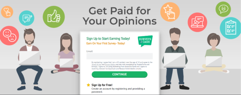 Start Taking Surveys to Get Rewarded – (US) United States – Android