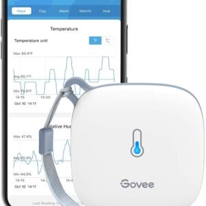 Govee Smart Thermometer Hygrometer, WiFi Humidity Temperature Sensor