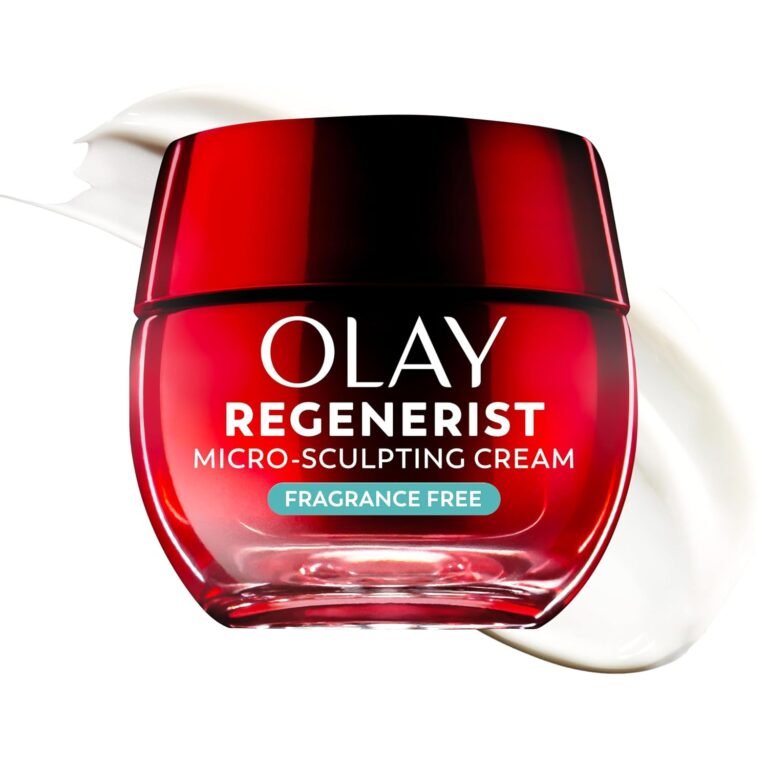 Olay Face Moisturizer | Regenerist Micro-Sculpting Cream for Women | Fragrance-Free | Anti-Aging | Anti-Wrinkle