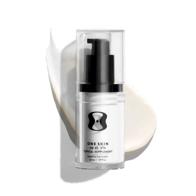 OneSkin EYE OS-01 Peptide Topical Supplement | Skin Longevity Age Reversal Eye Cream | Safe for Sensitive Skin | Fragrance-Free